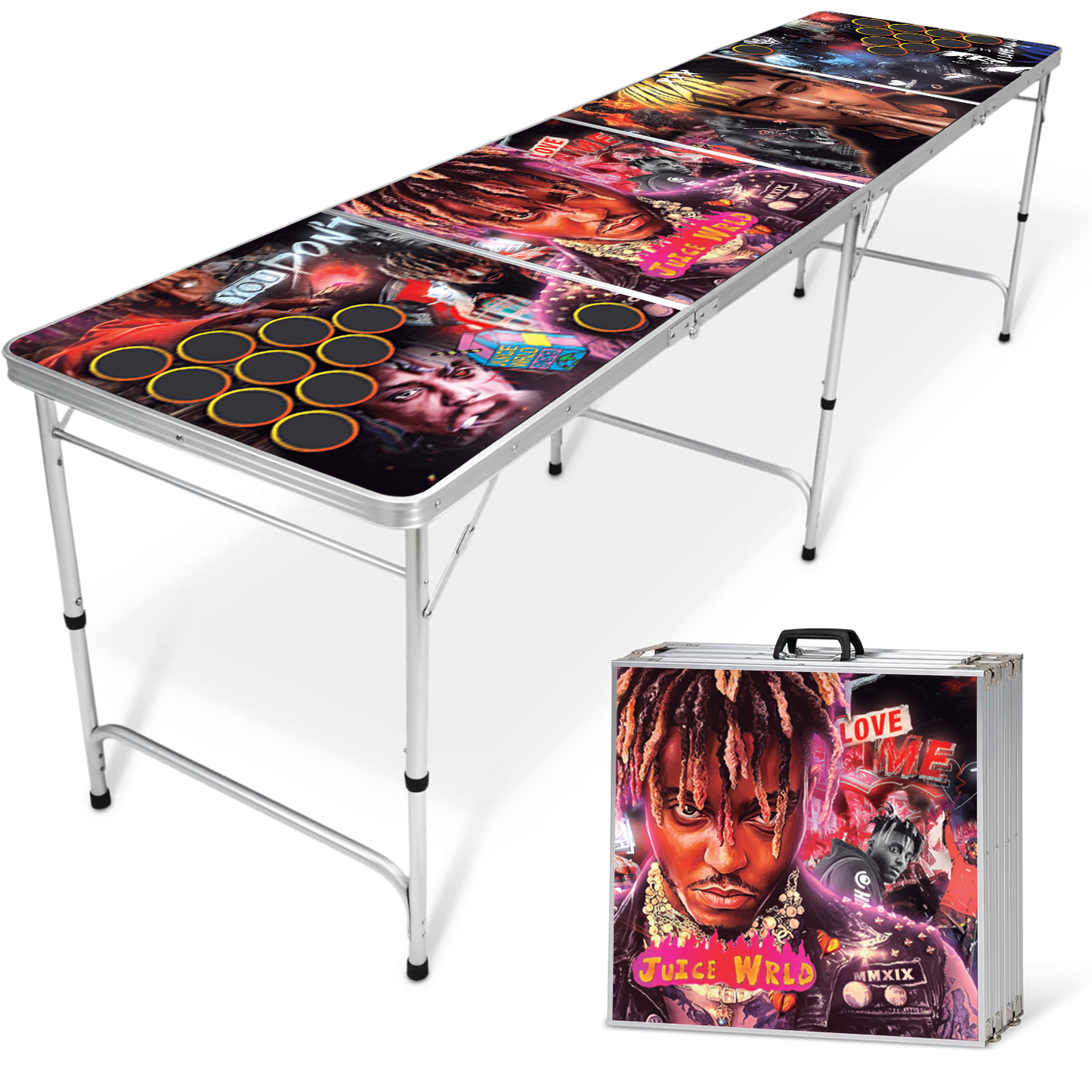 Juice WRLD x XXXTentacion Beer Pong Table