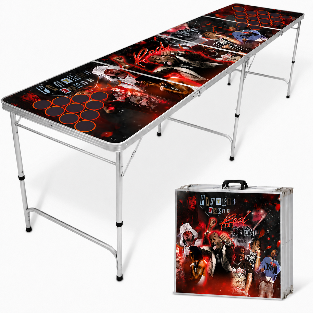 Playboy Carti Beer Pong Table