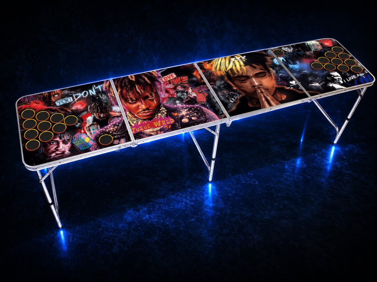 Juice WRLD x XXXTentacion Beer Pong Table